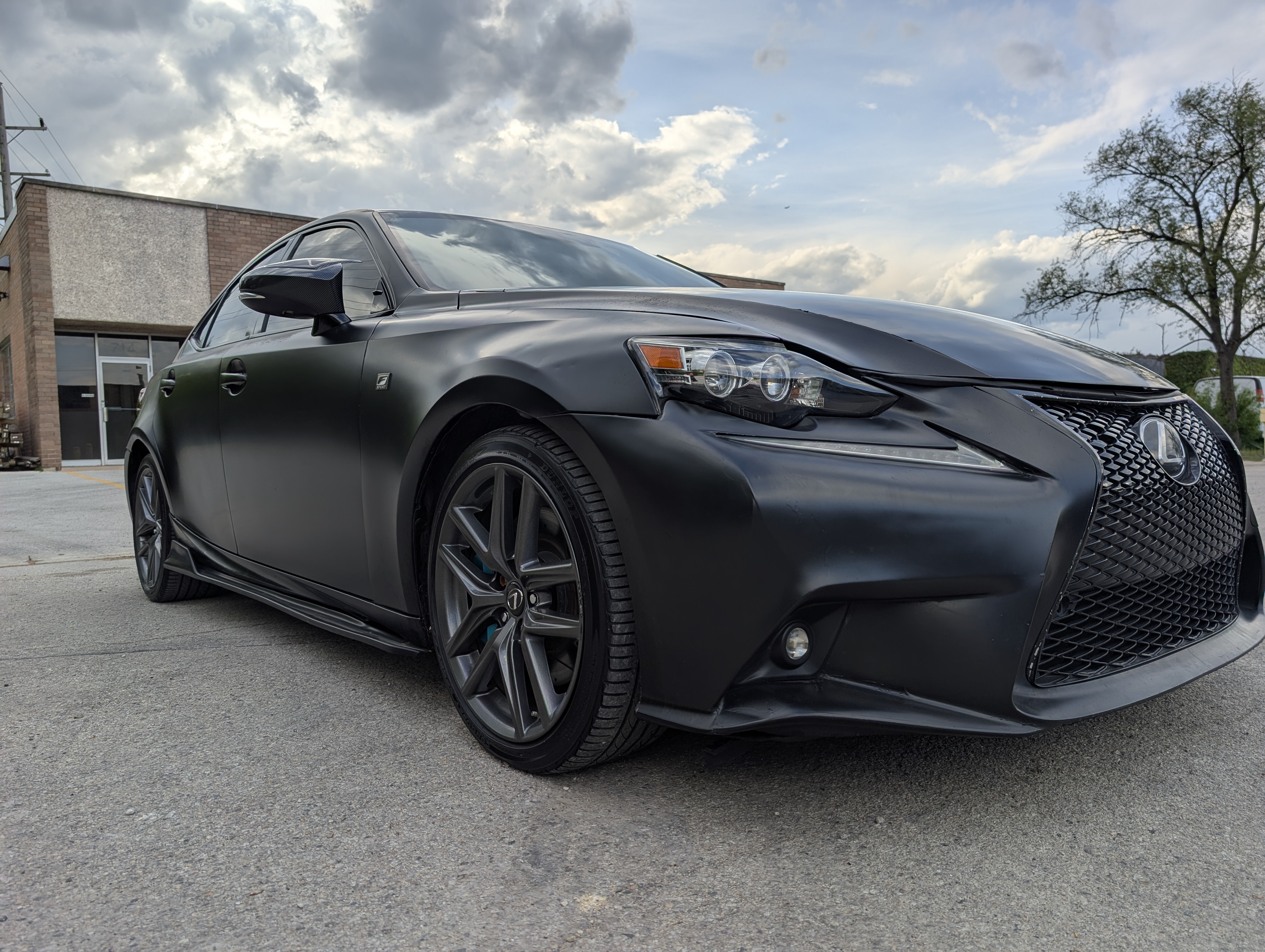 2016 Lexus IS 300 AWD Gray — view 8
