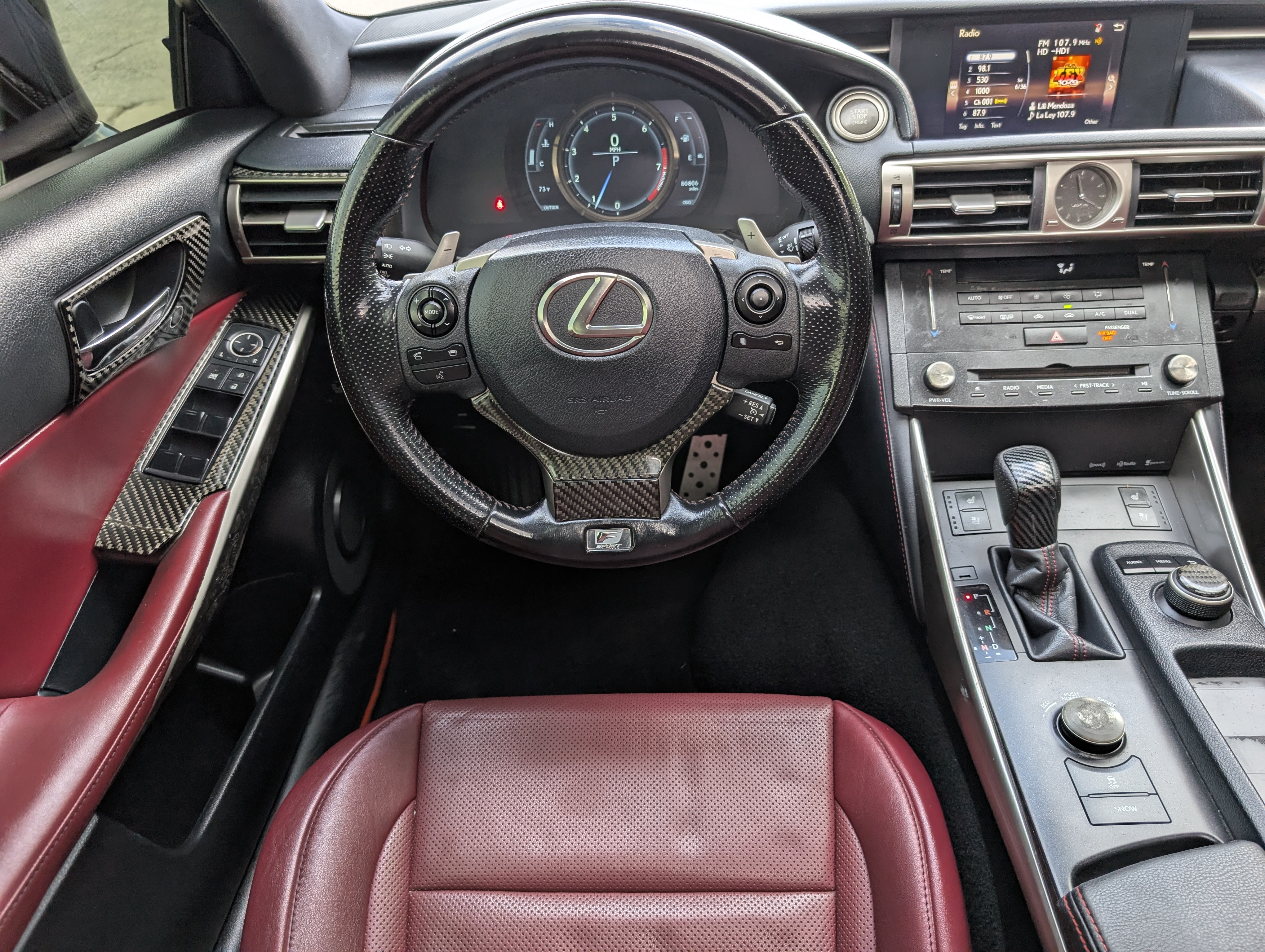 2016 Lexus IS 300 AWD Gray — view 11