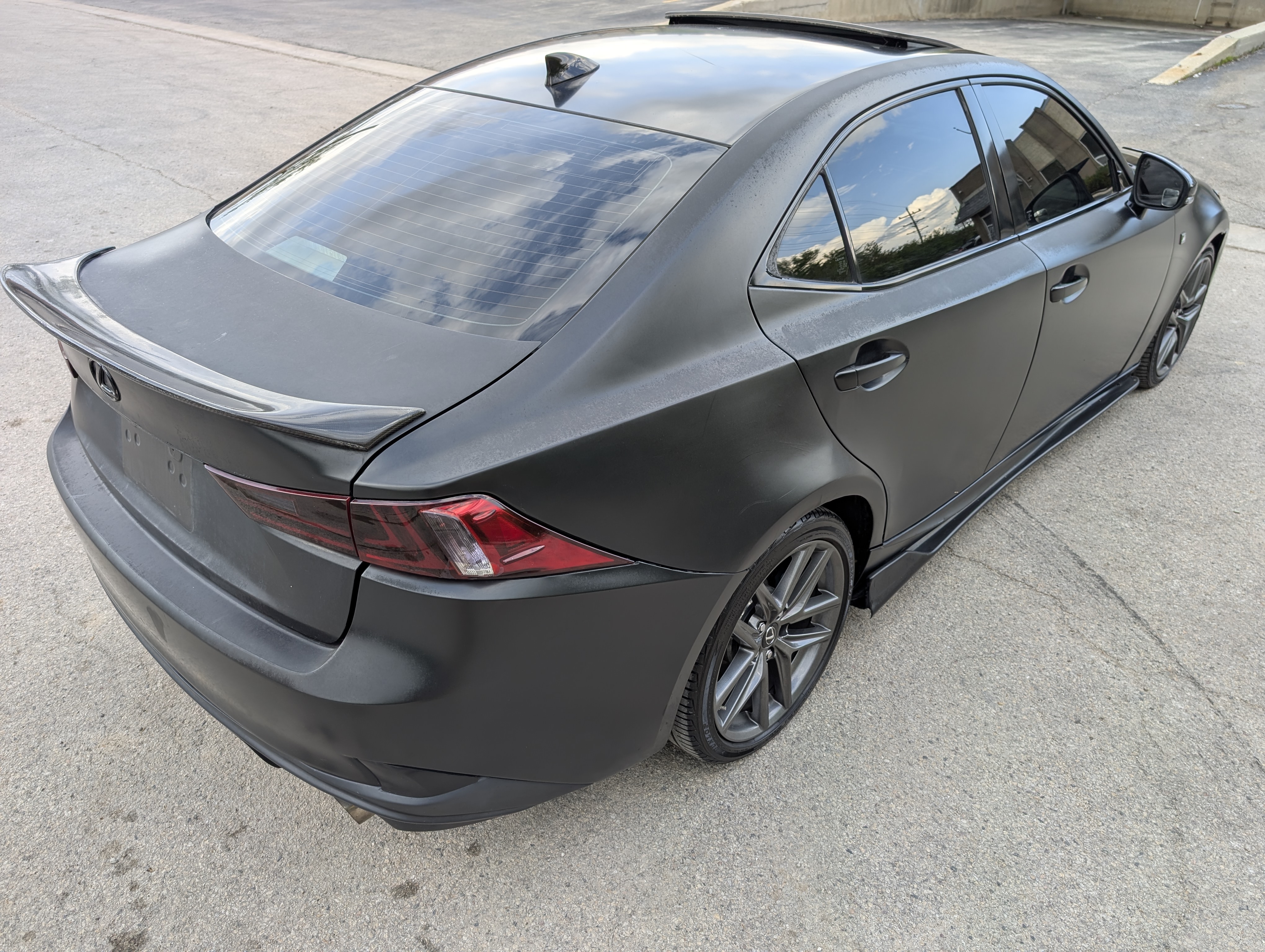 2016 Lexus IS 300 AWD Gray — view 6