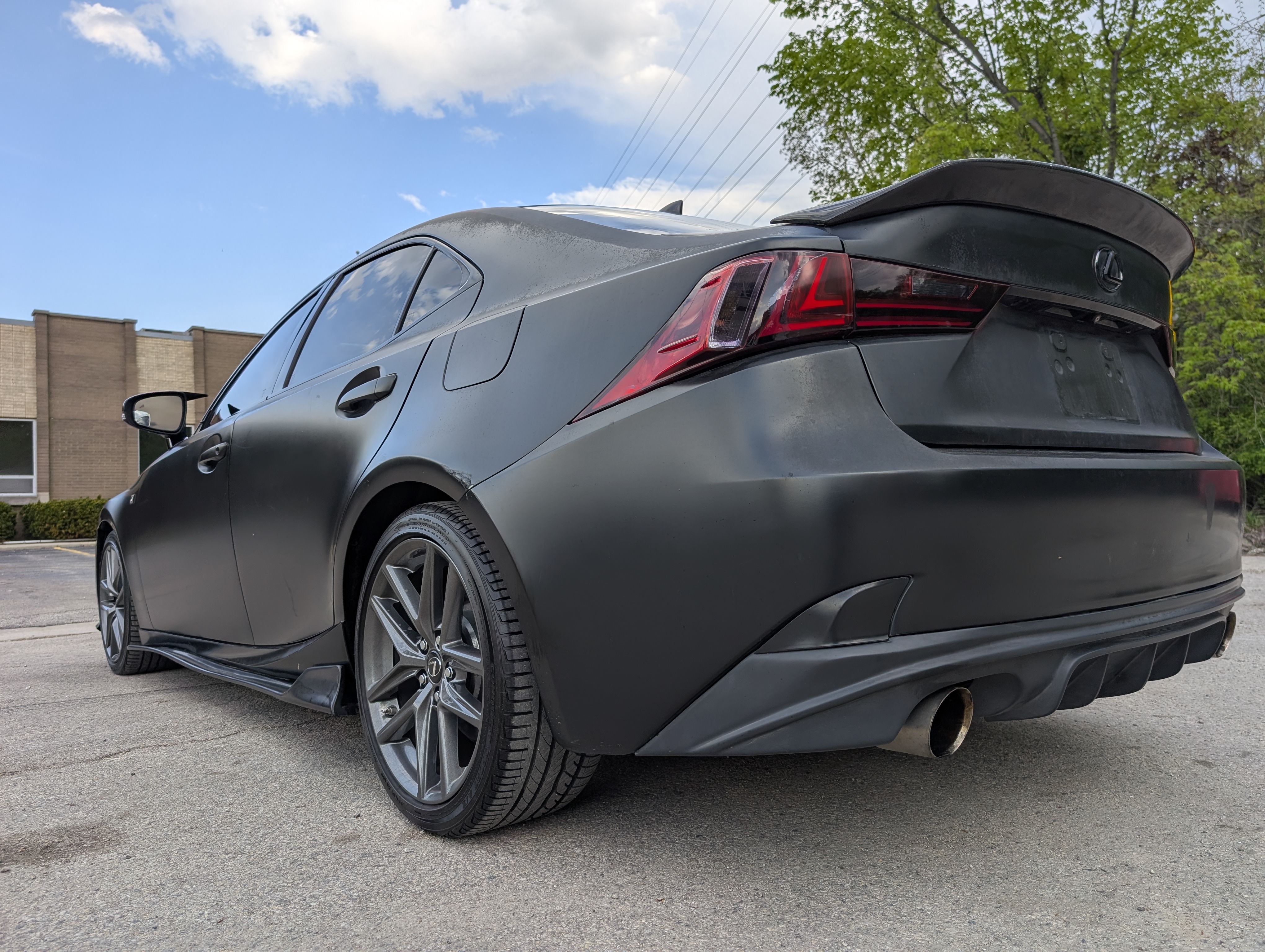 2016 Lexus IS 300 AWD Gray — view 4