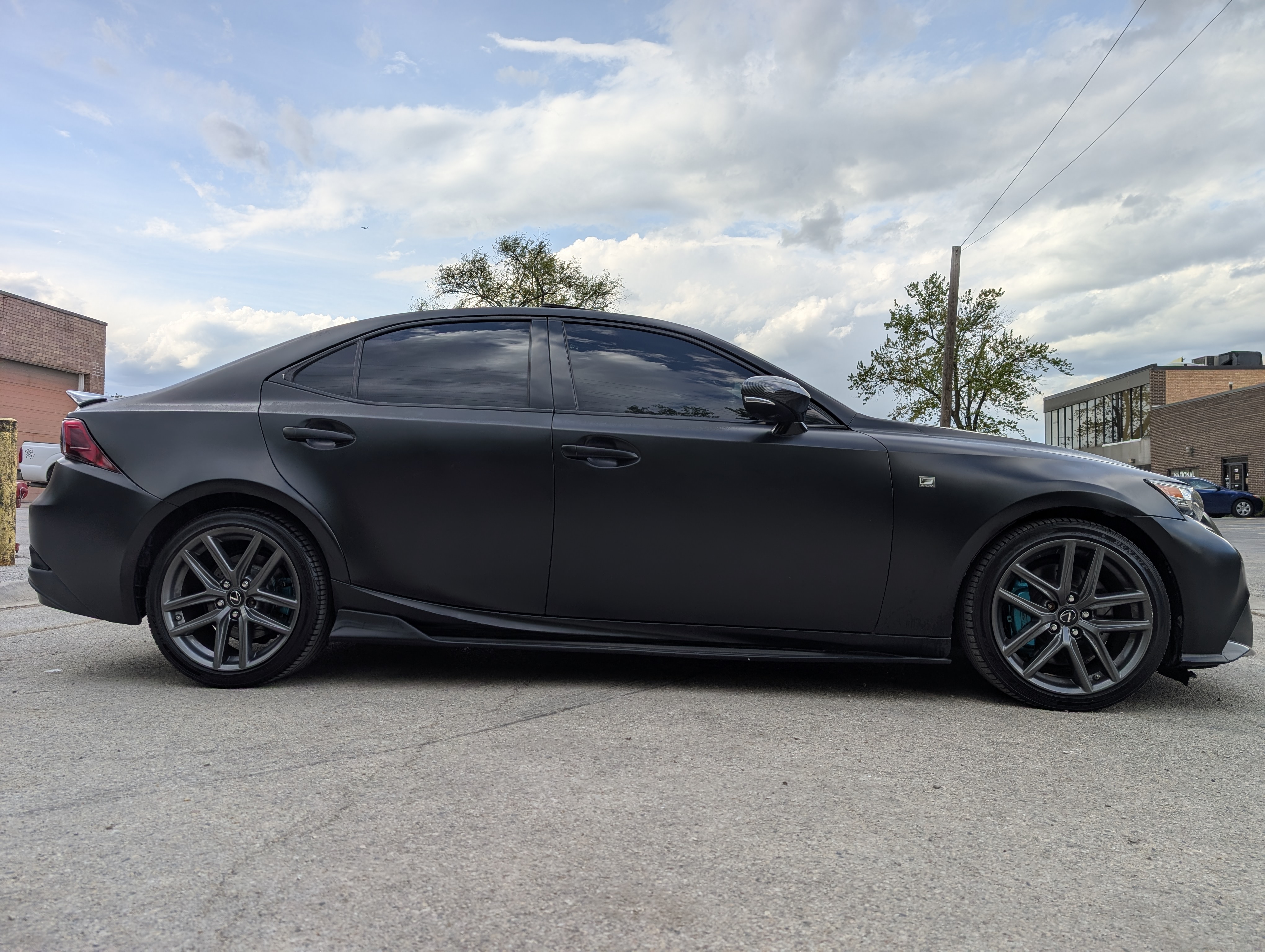 2016 Lexus IS 300 AWD Gray — view 7
