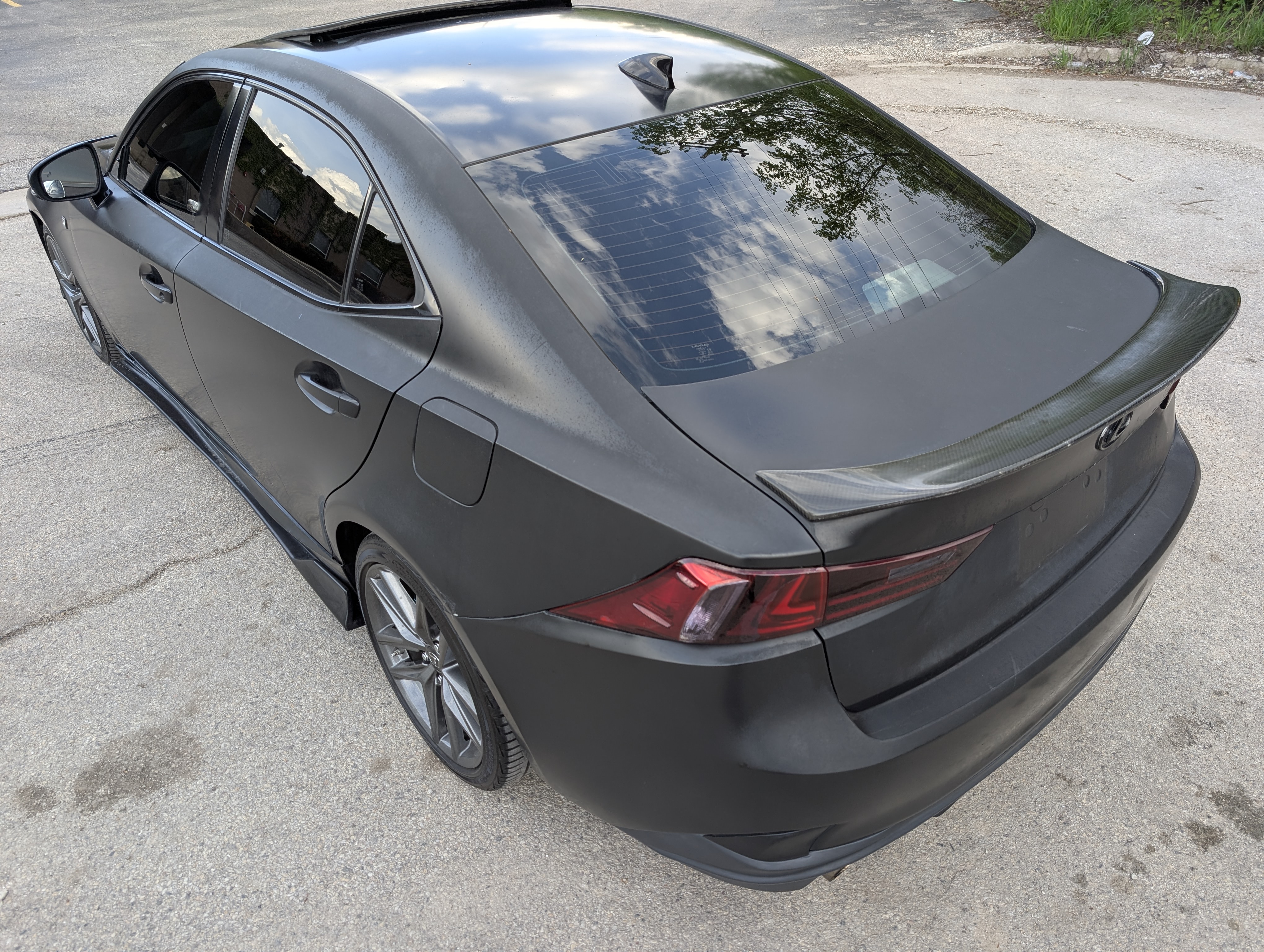 2016 Lexus IS 300 AWD Gray — view 3